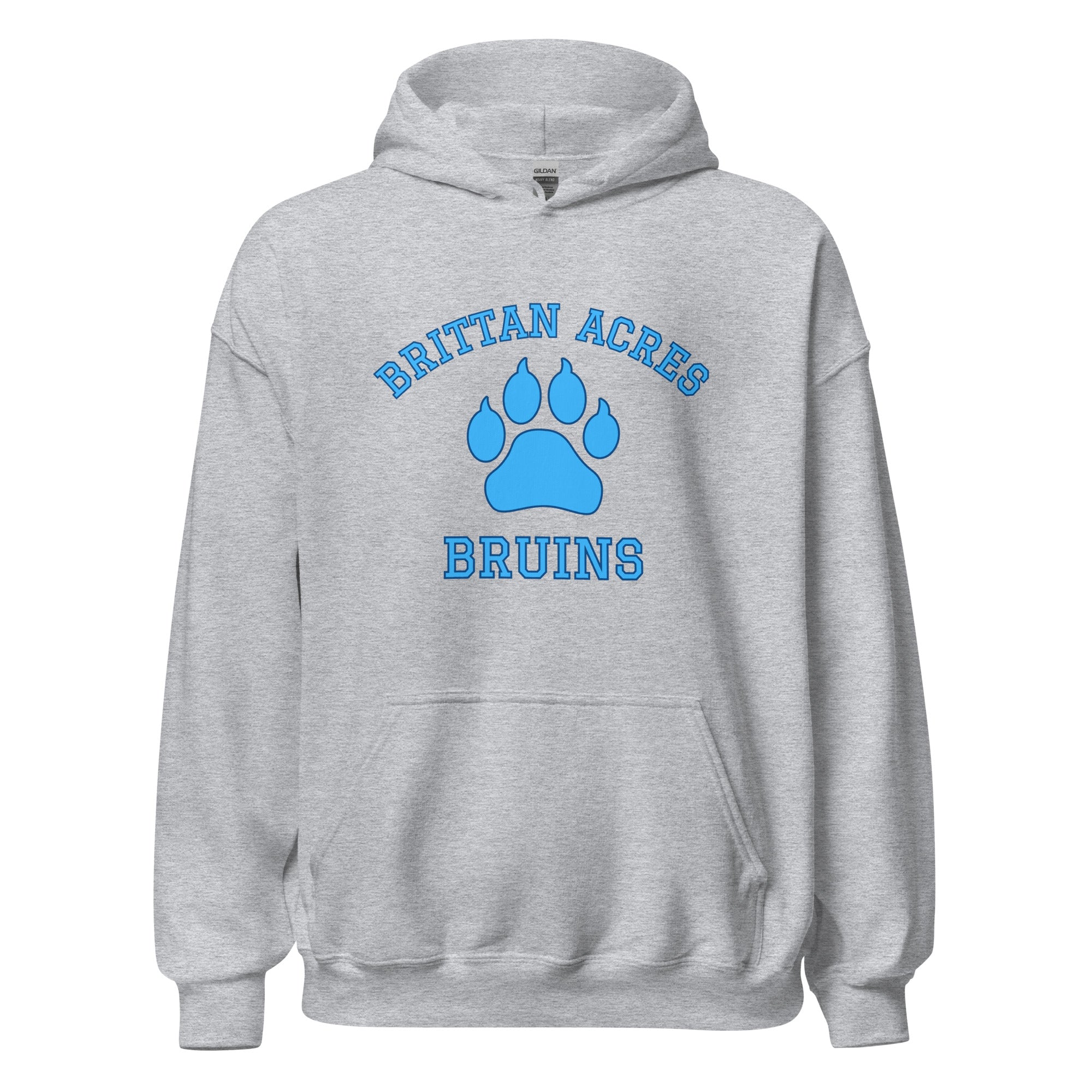 Bruins Fleece Hoodie on model, front